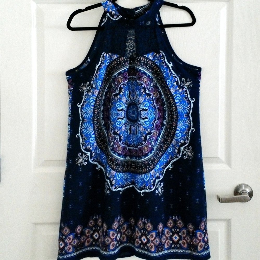 Exhilaration summer dress sz L